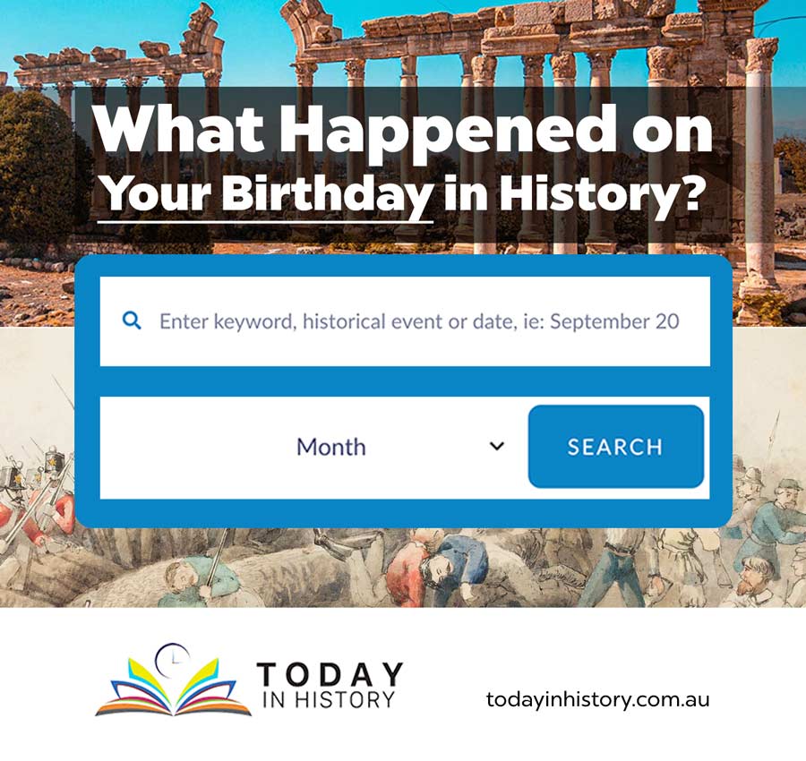 August 08 - Today in History